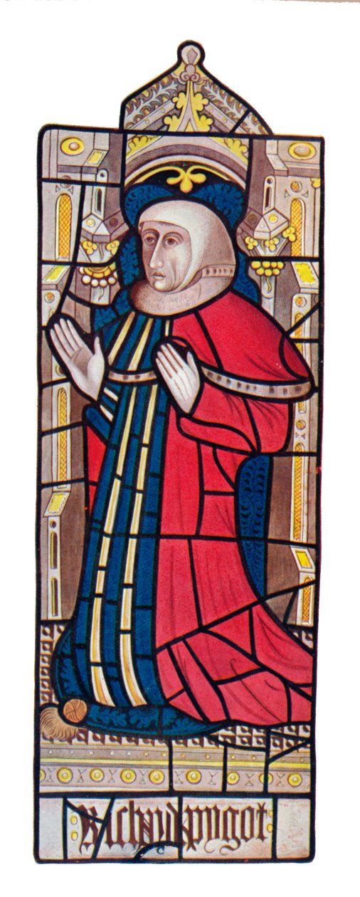 Törvényszolgabírók. Long Melford Church, Suffolk, 1903 alkotó: Unbekannt