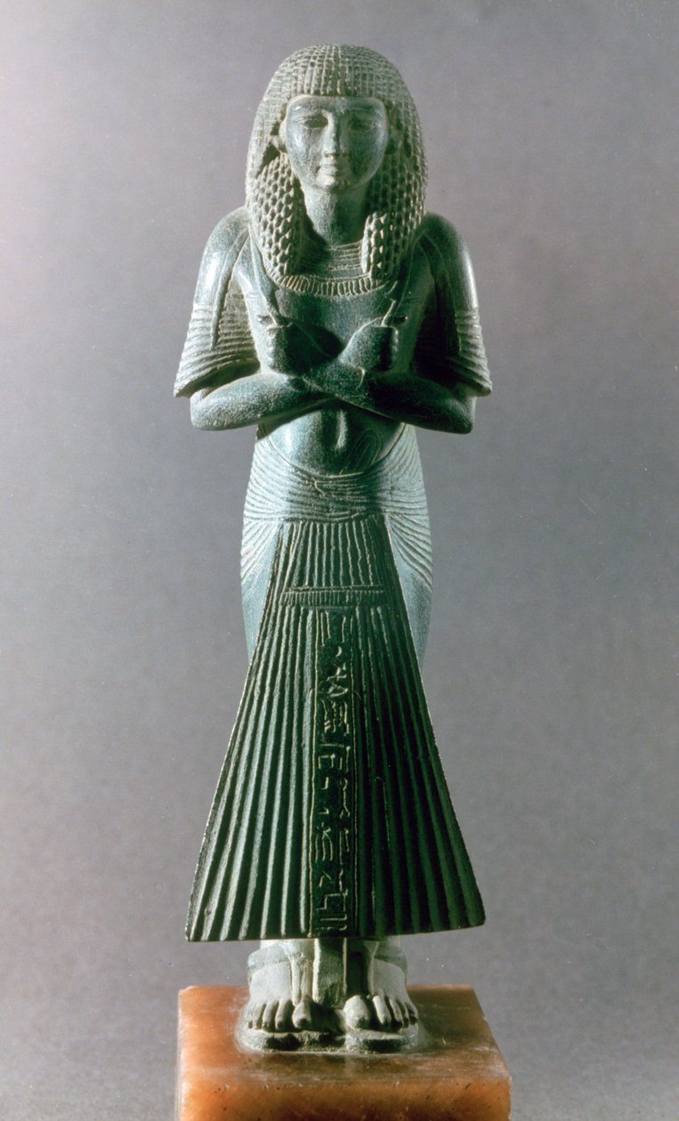 Shabti vagy Ushabti, temetési figura, Egyiptom, 18. dinasztia alkotó: Unbekannt