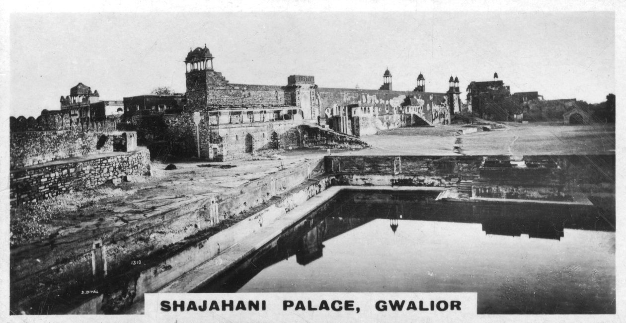 Shajahani palota, Gwalior, India, 1925 alkotó: Unbekannt