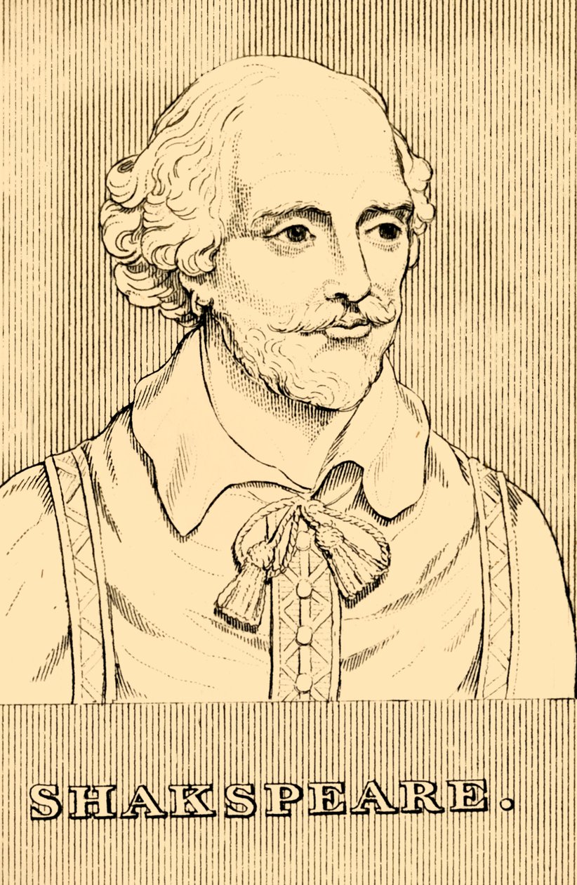 Shakespeare, 1564-1616, 1830. alkotó: Unbekannt
