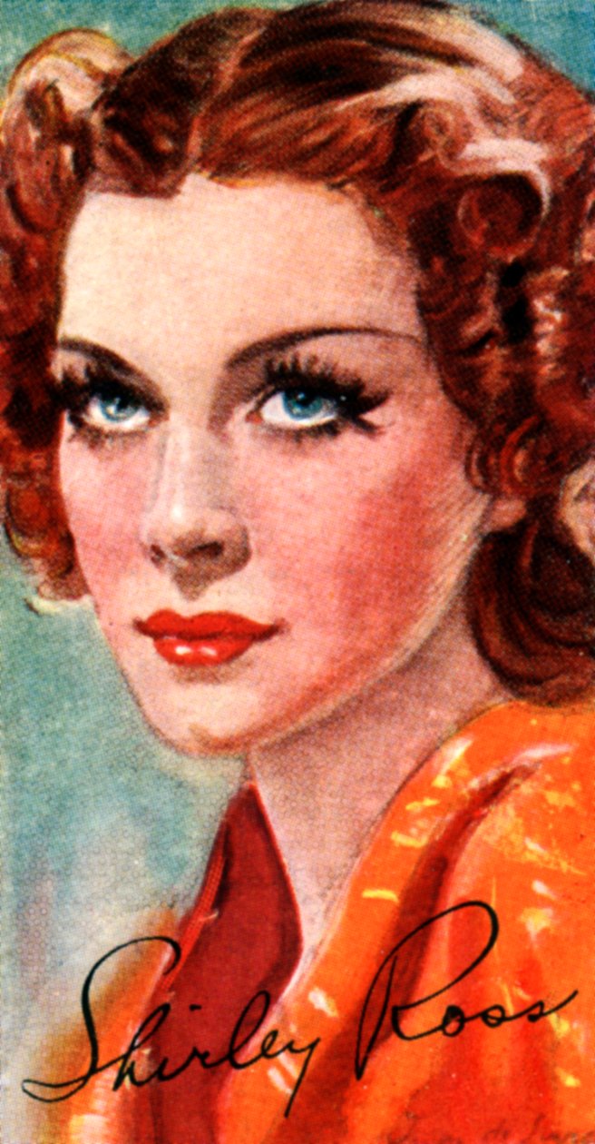 Shirley Ross, 1913-1975, amerikai filmszínésznő, XX. alkotó: Unbekannt