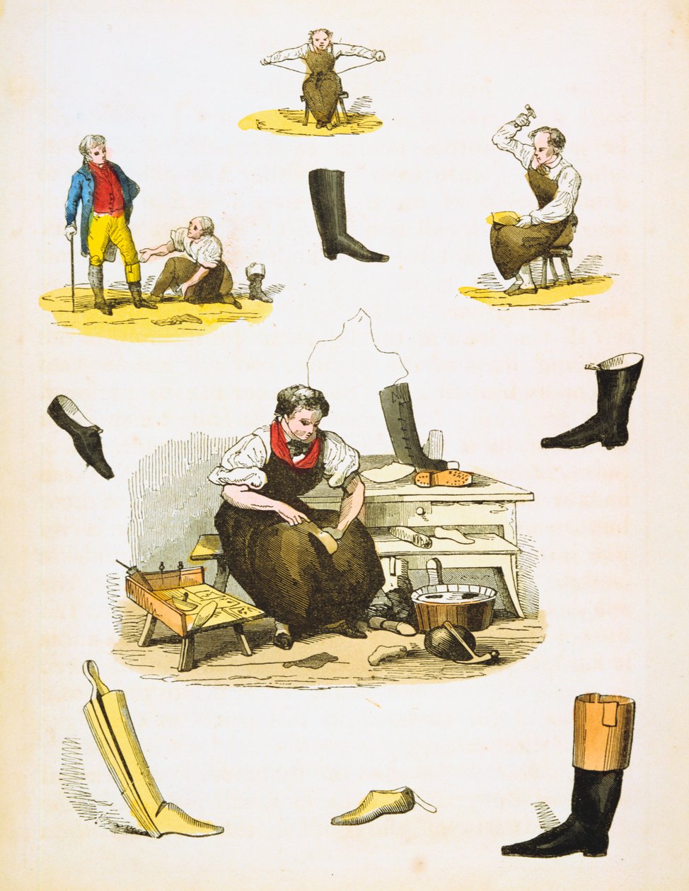 Cipész, c1845 alkotó: Unbekannt