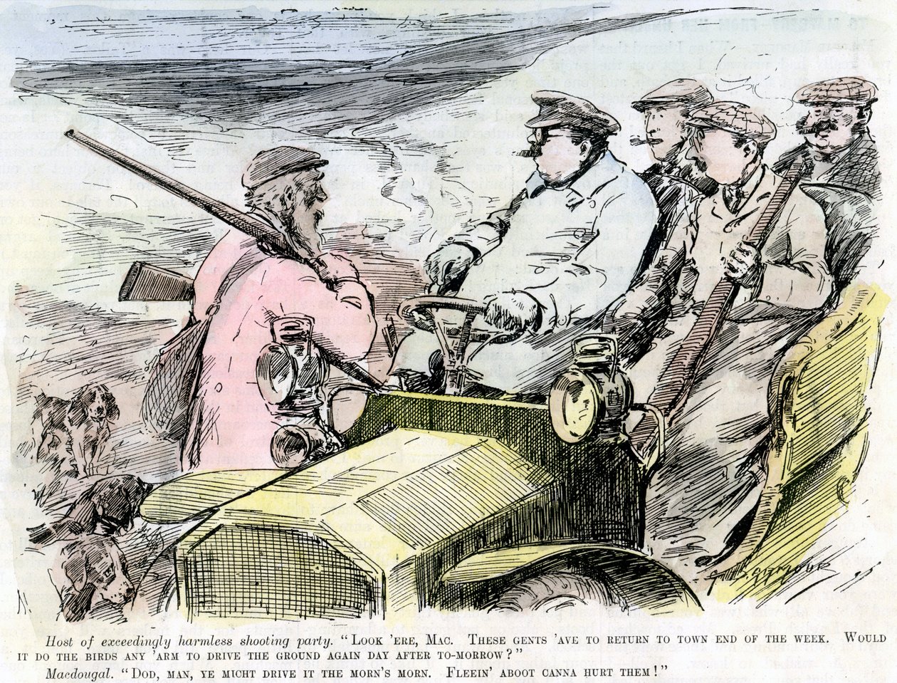 Lövöldözős parti, 1906 alkotó: Unbekannt