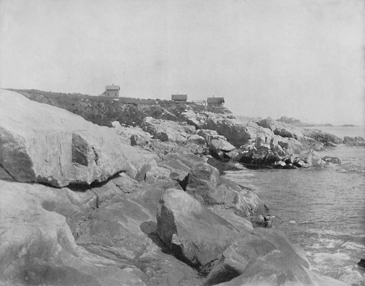 Shore Front, Marblehead, Massachusetts, 1897. alkotó: Unbekannt