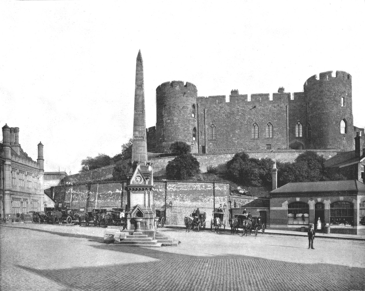Shrewsbury kastély, Shrewsbury, Shropshire, 1894. alkotó: Unbekannt