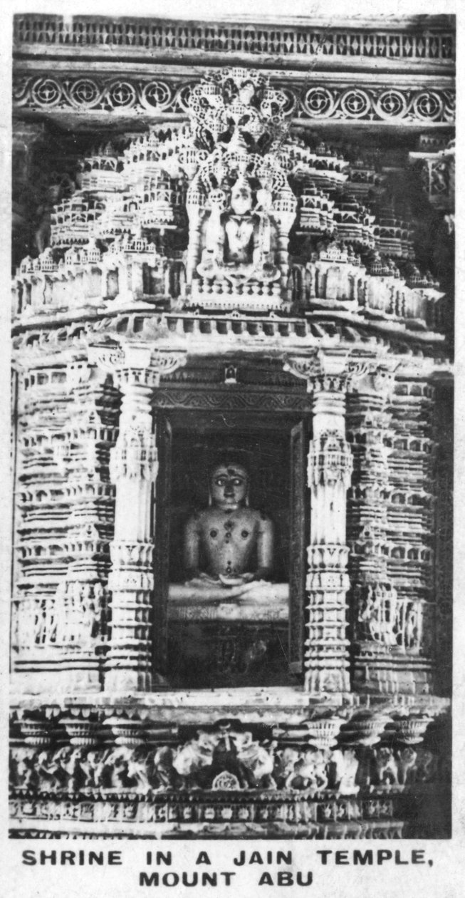 Szentély a dzsain templomban, Mount Abu, Rajasthan, India, 1925 alkotó: Unbekannt