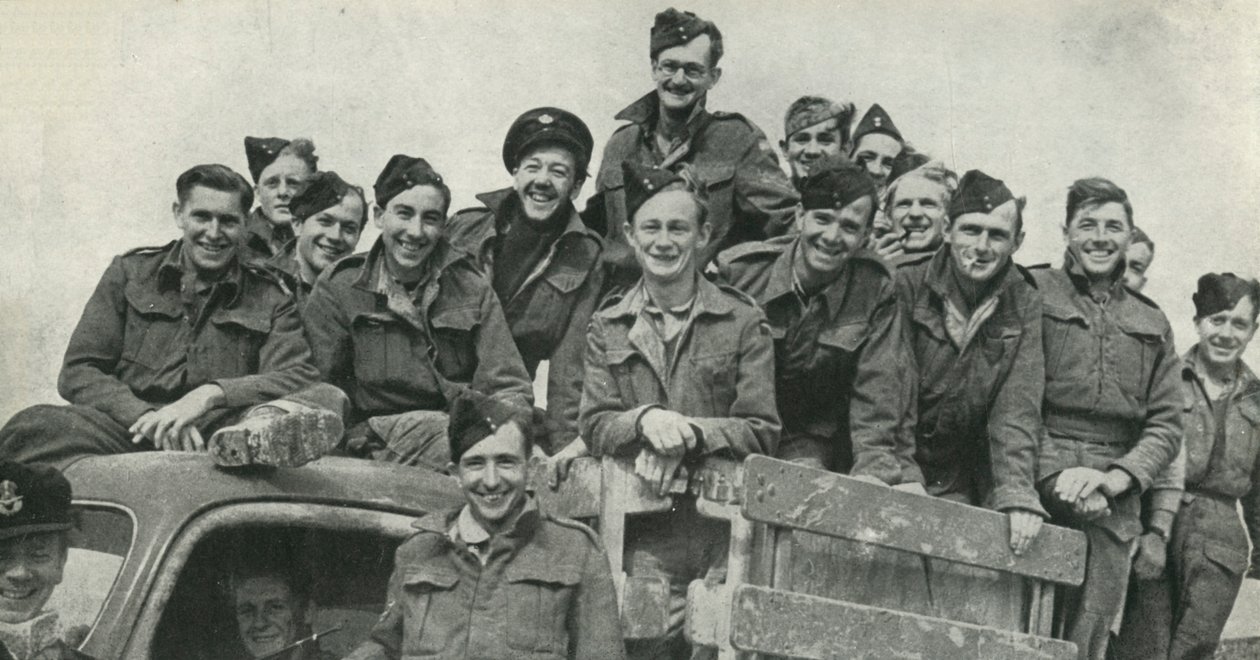 Sidi Barrani: R.A.F. Ground Crews, c1942-1943, 1945. alkotó: Unbekannt