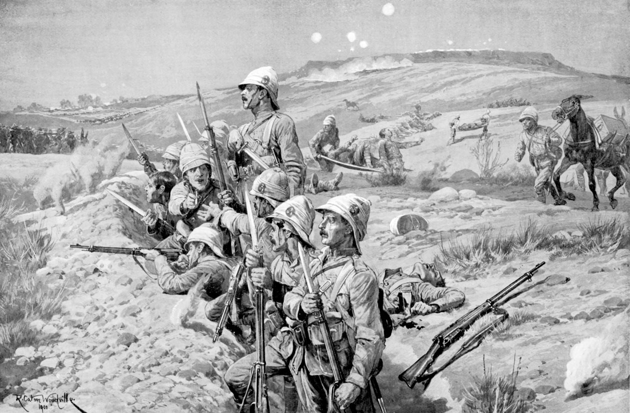 Ladysmith ostroma, Dél-Afrika, búr háború, 1899-1900 alkotó: Unbekannt