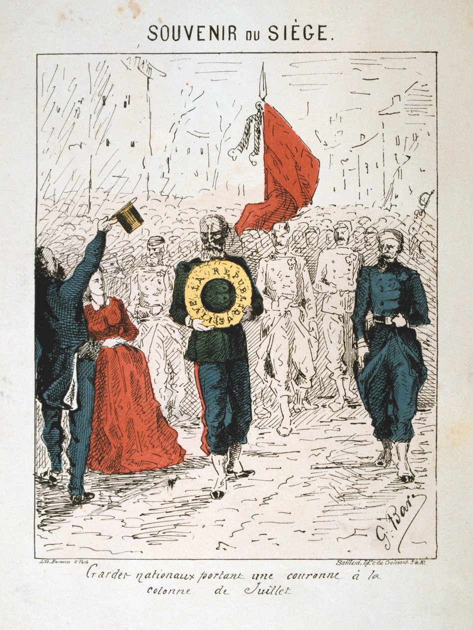 Siege of Paris, 1870-1871. alkotó: Unbekannt
