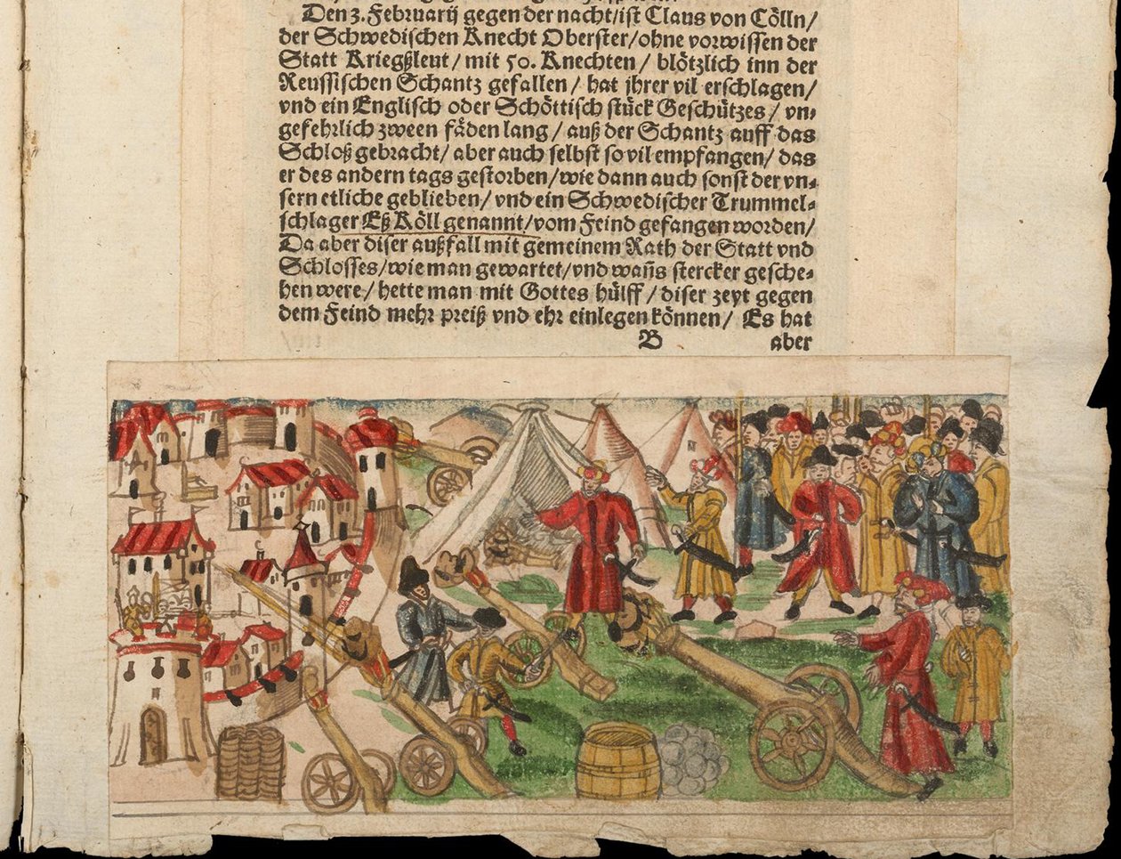 Reval orosz ostroma 1578-ban. Johann Jakob Wick üzenetgyűjteményéből... alkotó: Unbekannt