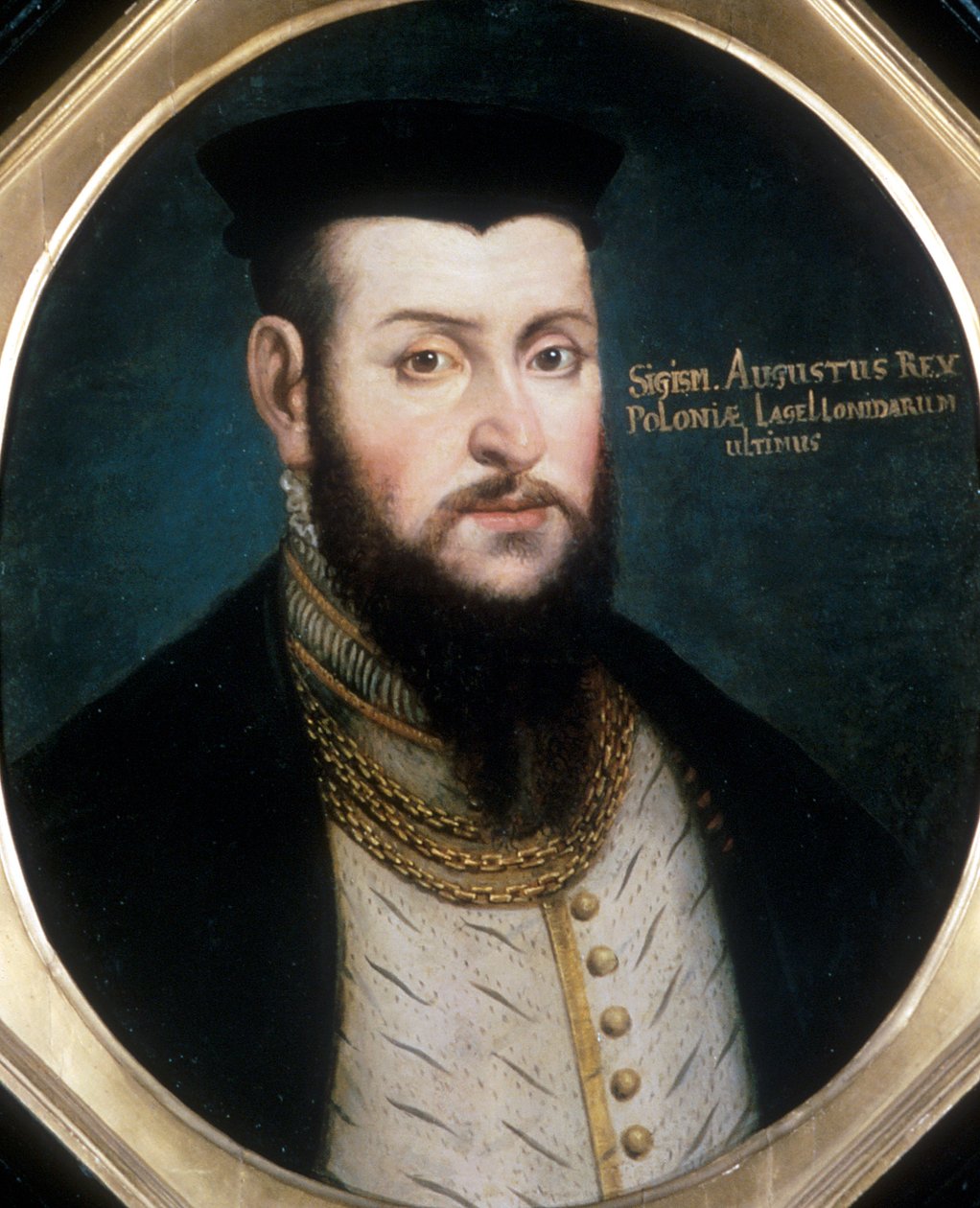 II. Zsigmond, Augustus, Lengyelország társuralkodója apjával 1530-1548, egyedüli uralkodó 1548-tól alkotó: Unbekannt