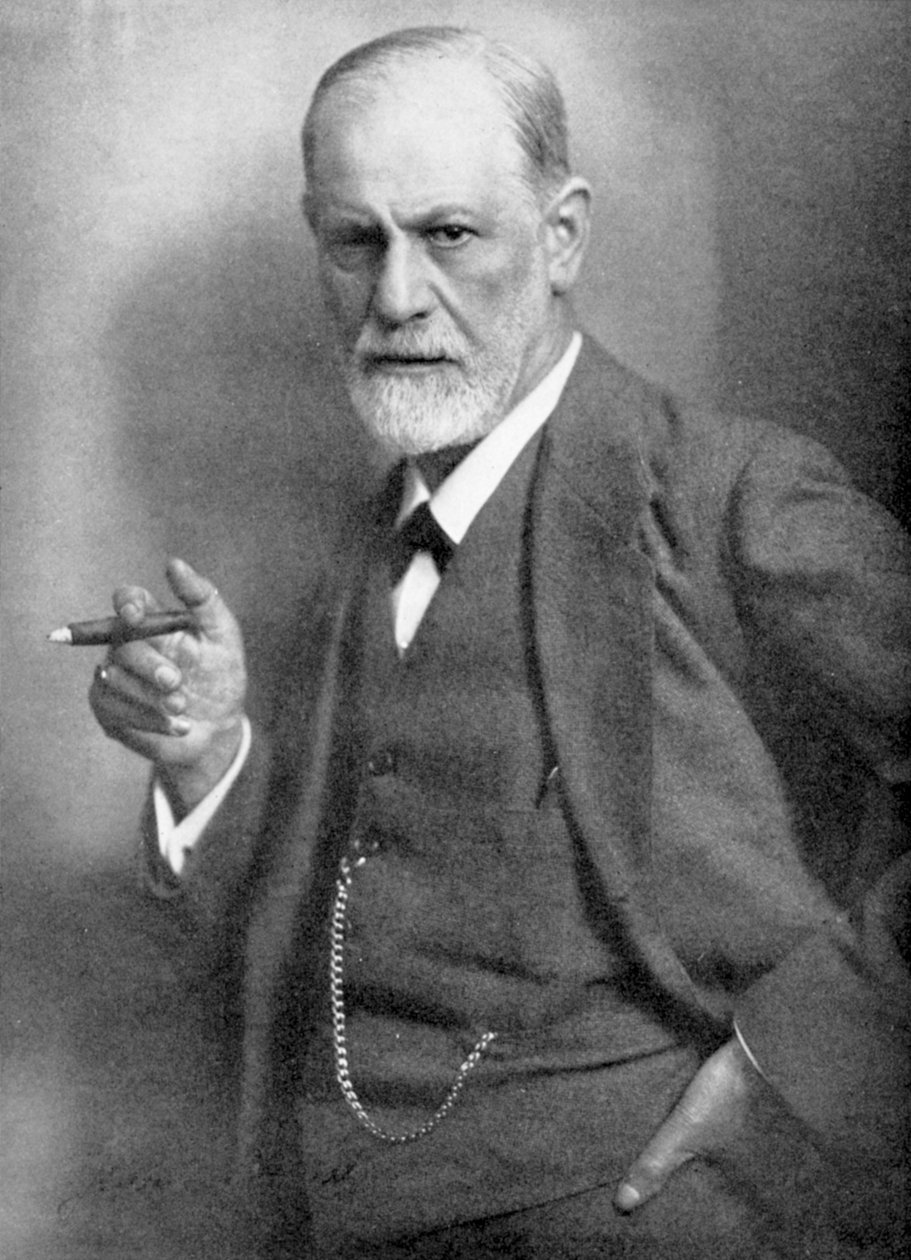 Sigmund Freud 1856-1939, osztrák neurológus alkotó: Unbekannt
