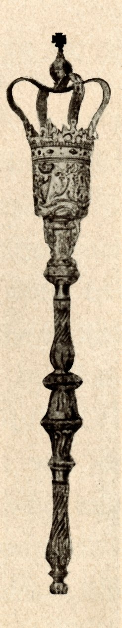 Ezüst buzogány, amelyet a virginiai Burgesses-házban használtak, 1640-1770, 1937. alkotó: Unbekannt