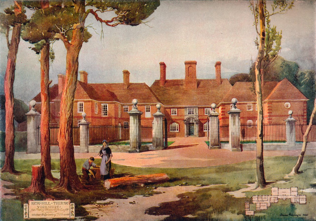 Sion Hill, Thirsk, Yorkshire, 1913 alkotó: Unbekannt