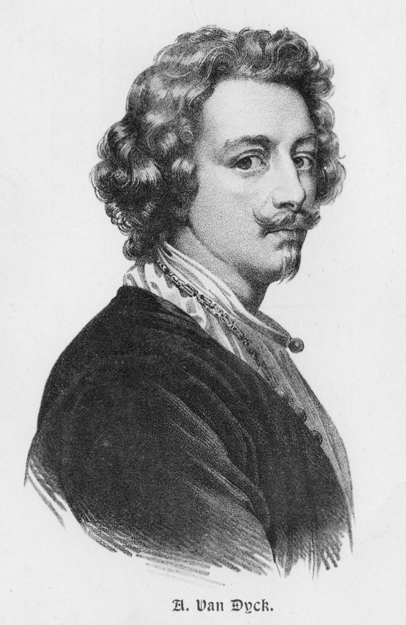 Sir Anthony van Dyck 1599-1641 flamand festő, XX. század eleje alkotó: Unbekannt