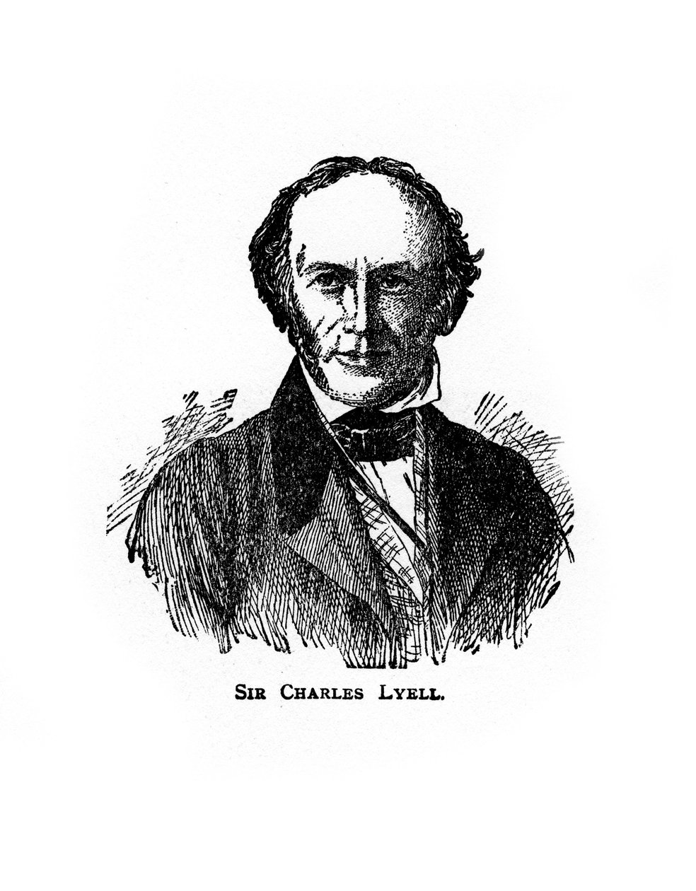 Sir Charles Lyell, 19. századi brit jogász és geológus, XX alkotó: Unbekannt