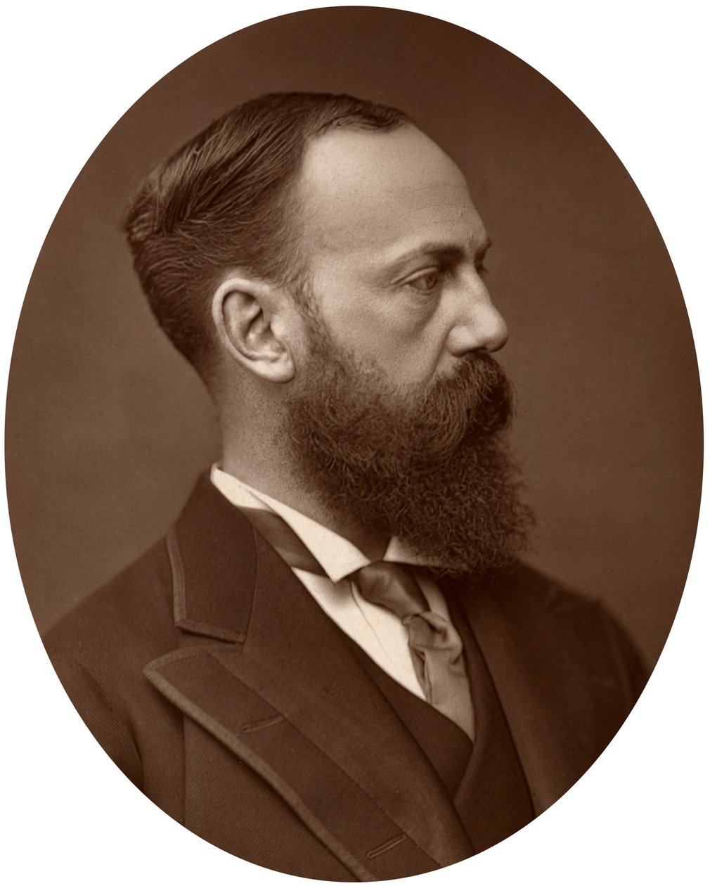 Sir Charles Wentworth Dilke, parlamenti képviselő, külügyekért felelős helyettes államtitkár, 1881 alkotó: Unbekannt