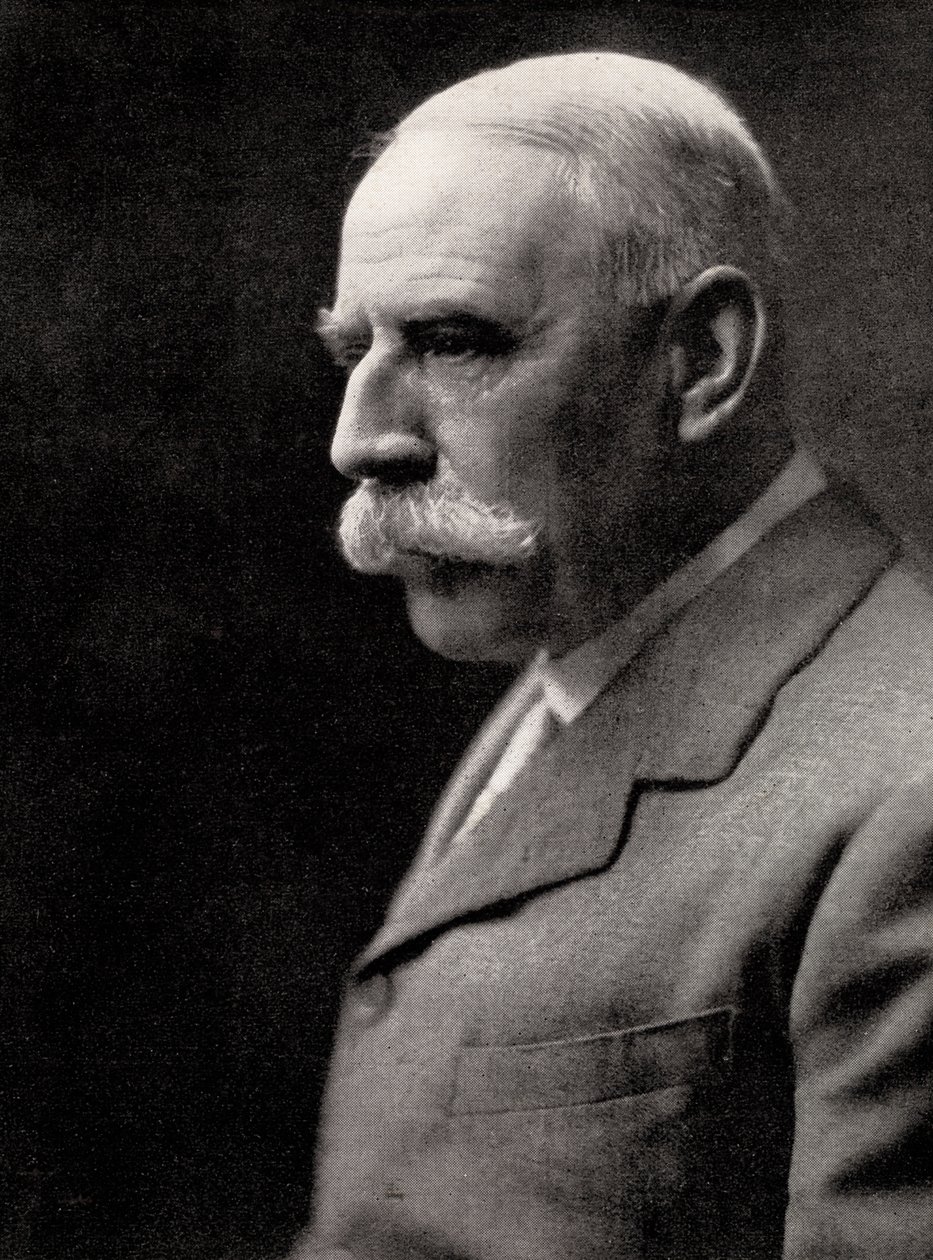 Sir Edward Elgar, 1857-1934, angol zeneszerző, 20. század eleje alkotó: Unbekannt