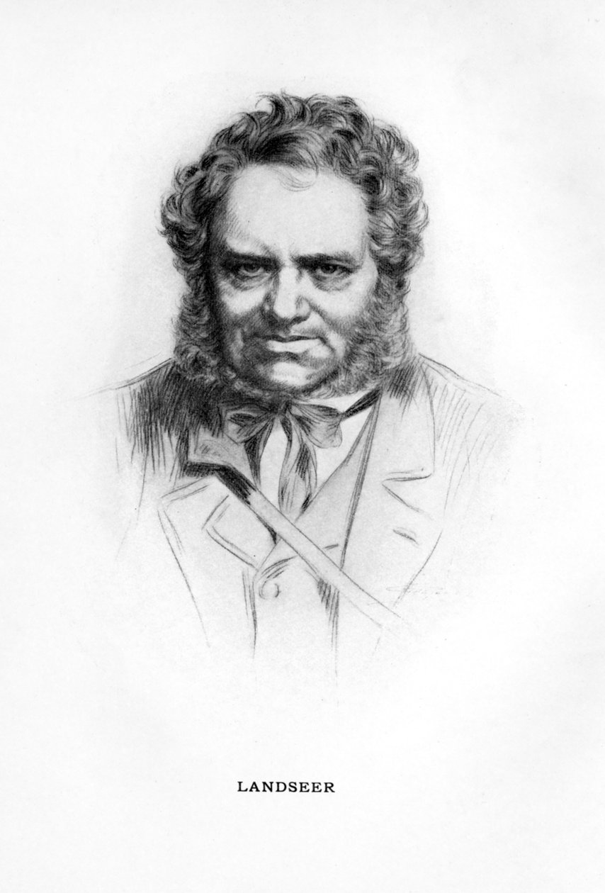 Sir Edwin Henry Landseer brit festő, 1912. alkotó: Unbekannt