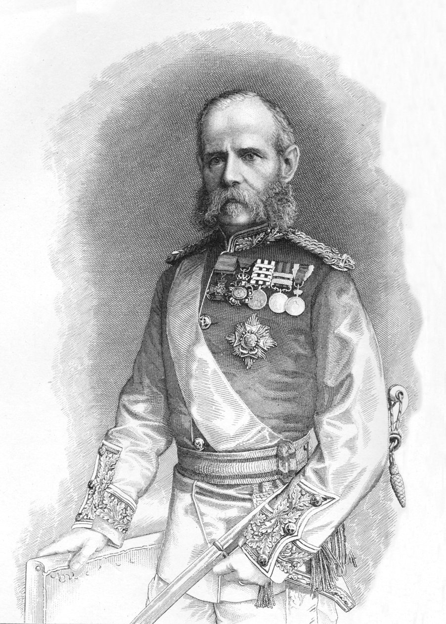 Sir Frederick Roberts, 1880 alkotó: Unbekannt