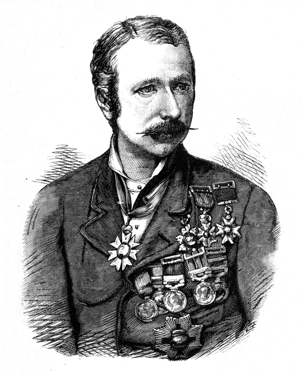 Sir Garnet Wolseley, 1880 alkotó: Unbekannt