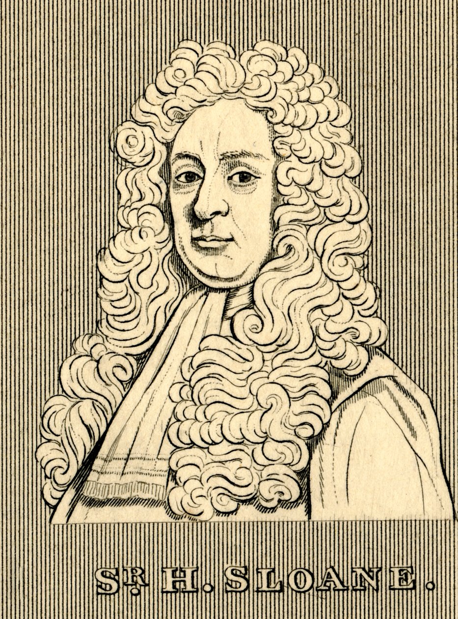 Sir H. Sloane, 1660-1753, 1830. alkotó: Unbekannt
