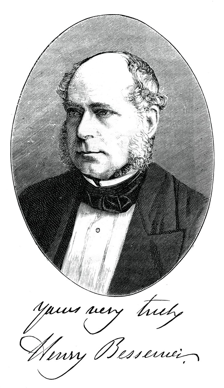 Sir Henry Bessemer, angol mérnök, 1880 alkotó: Unbekannt