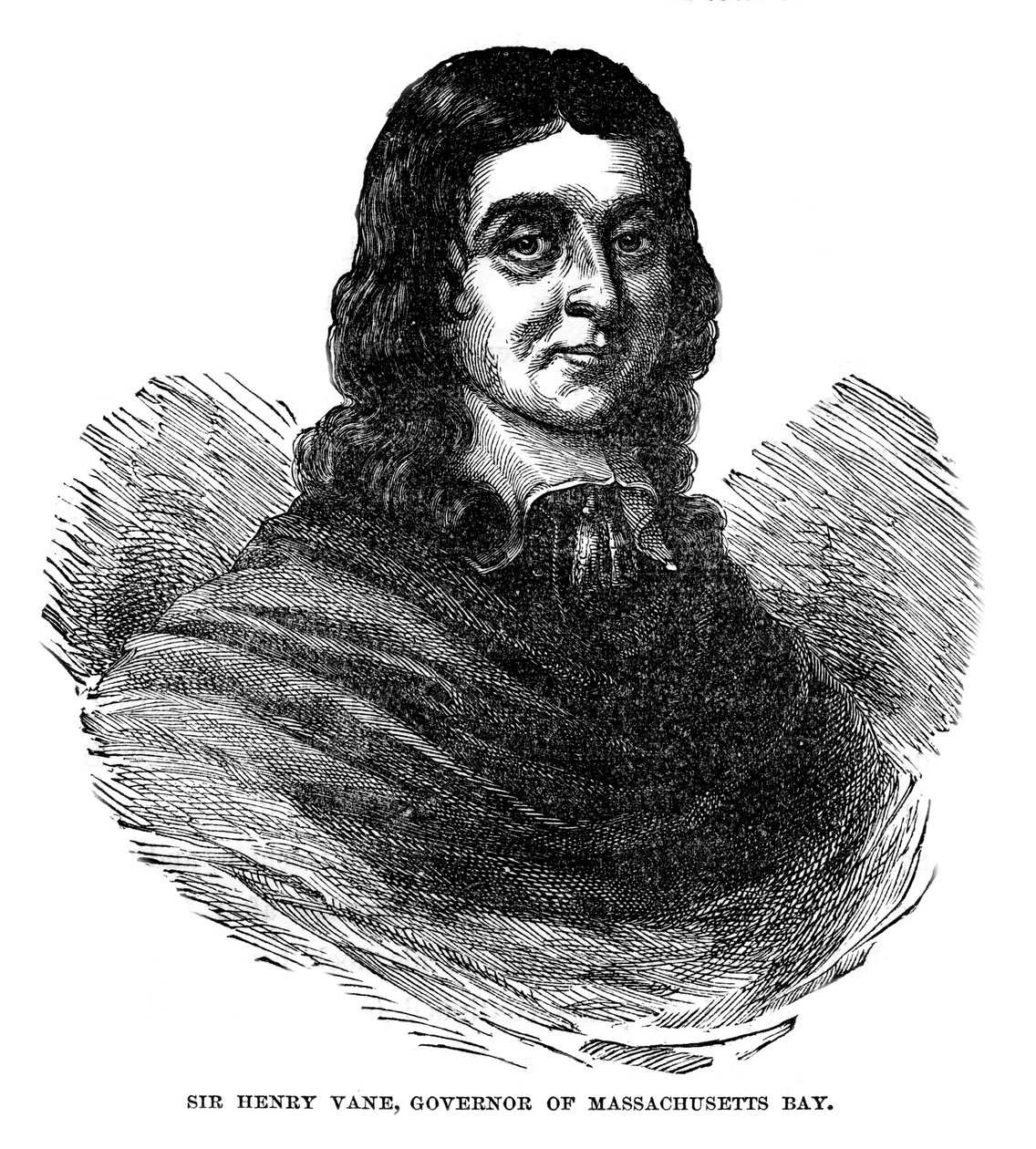 Sir Henry Vane, Massachusetts kormányzója, 1872 alkotó: Unbekannt