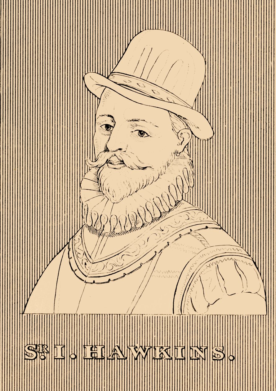 Sir I. Hawkins, 1532-1595, 1830. alkotó: Unbekannt