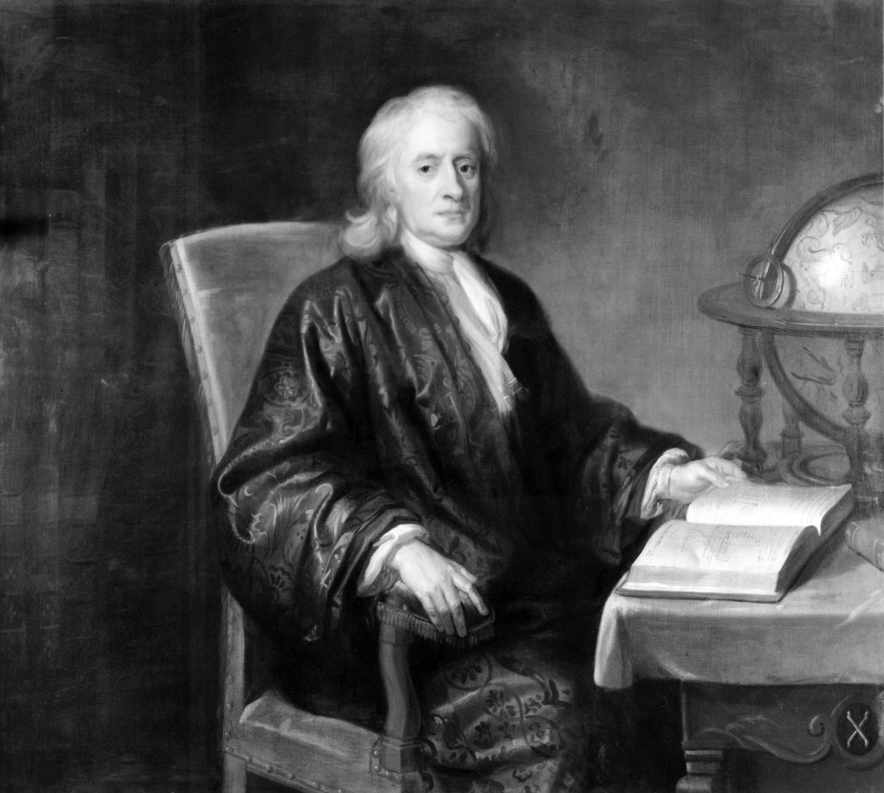 Sir Isaac Newton angol matematikus és fizikus, 1720 körül alkotó: Unbekannt