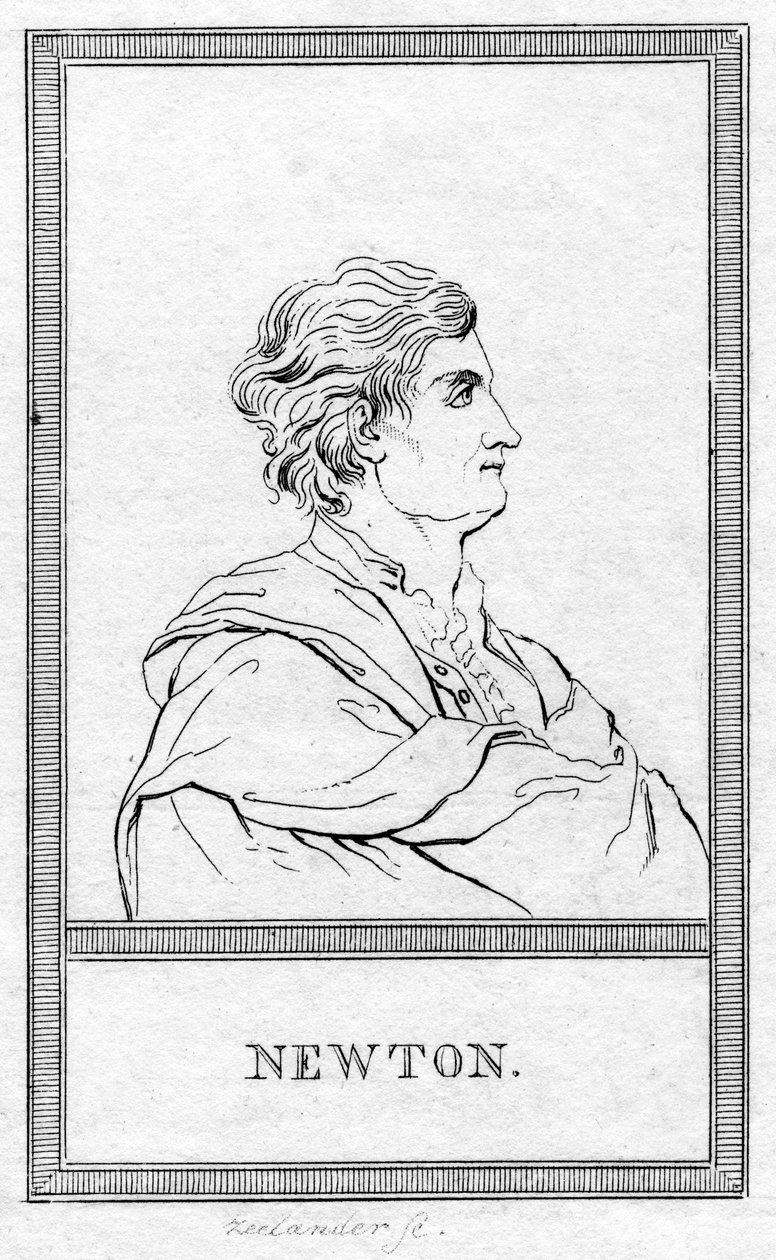Sir Isaac Newton angol matematikus, csillagász és fizikus alkotó: Unbekannt