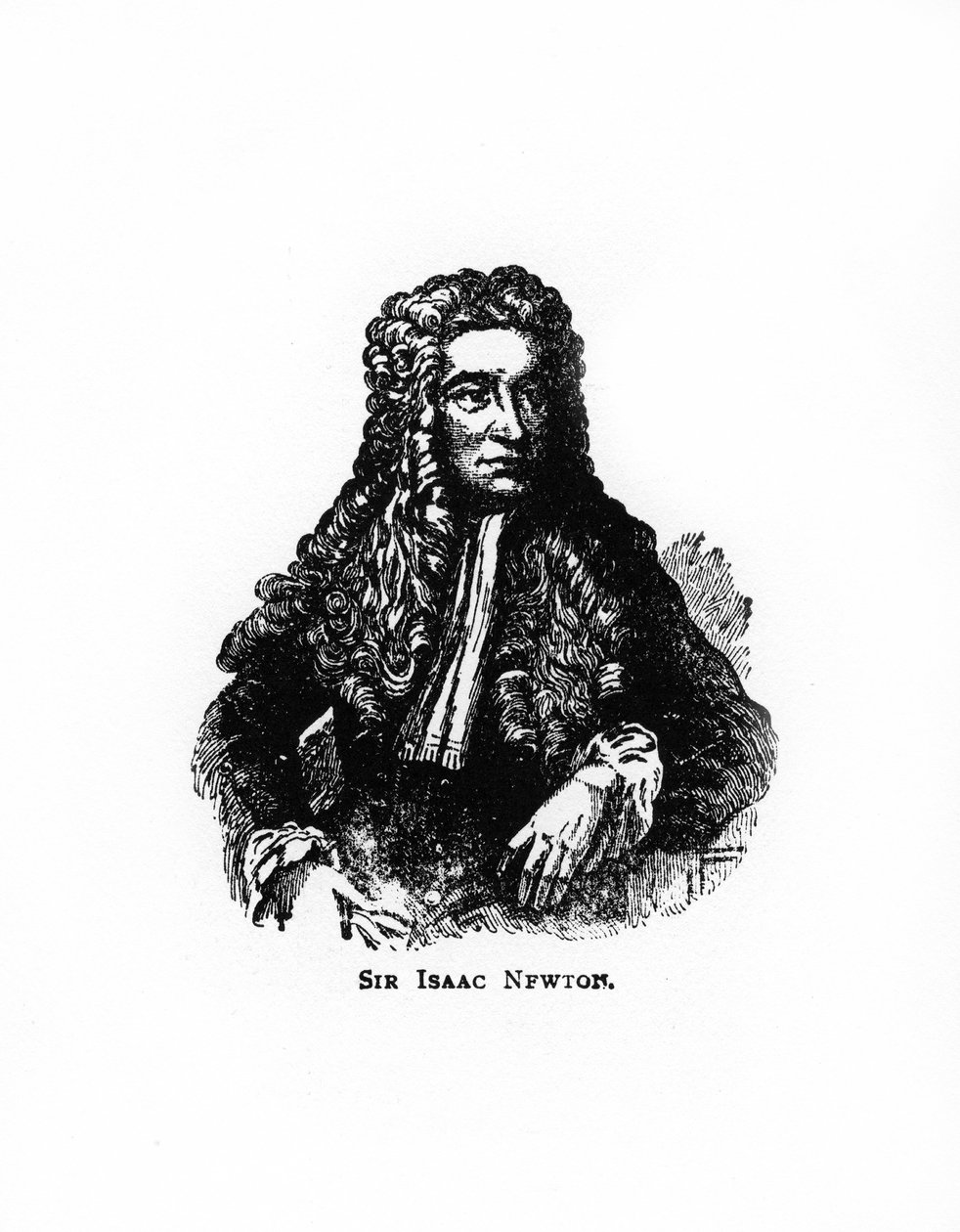 Sir Isaac Newton angol matematikus, csillagász és fizikus, XX alkotó: Unbekannt