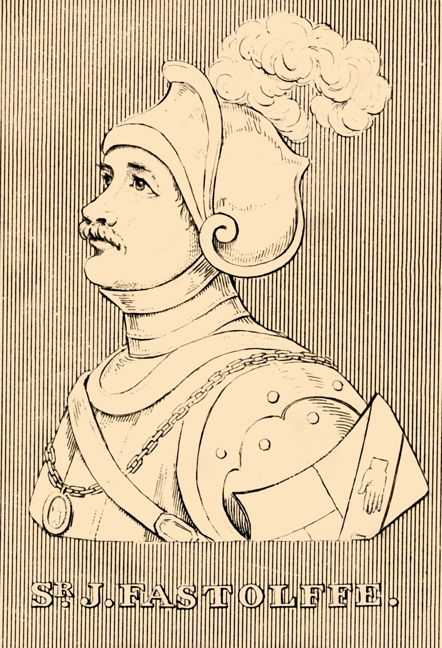 Sir J. Fastolffe, 1380-1459, 1830. alkotó: Unbekannt