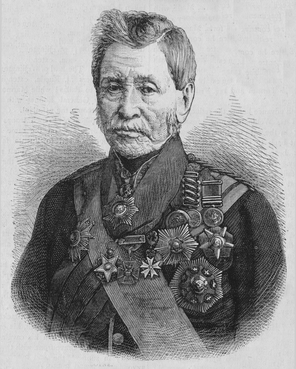 Sir John Burgoyne, 1880 alkotó: Unbekannt