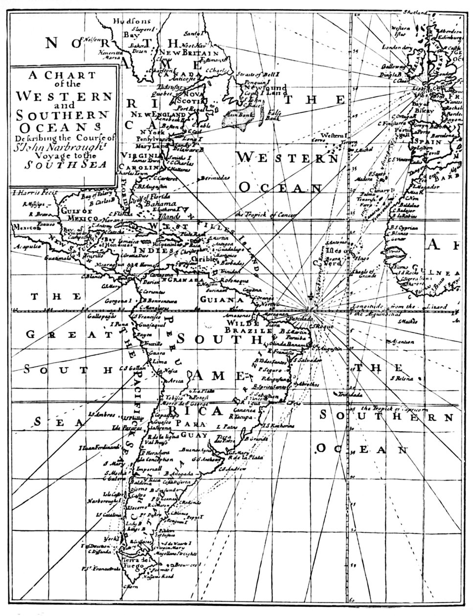 Sir John Narbroughs Voyage, 1670, 1903. alkotó: Unbekannt