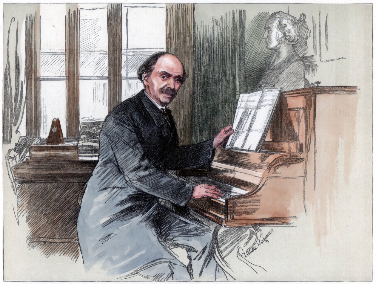 Sir Julius Benedict zeneszerző és karmester, 1884 alkotó: Unbekannt