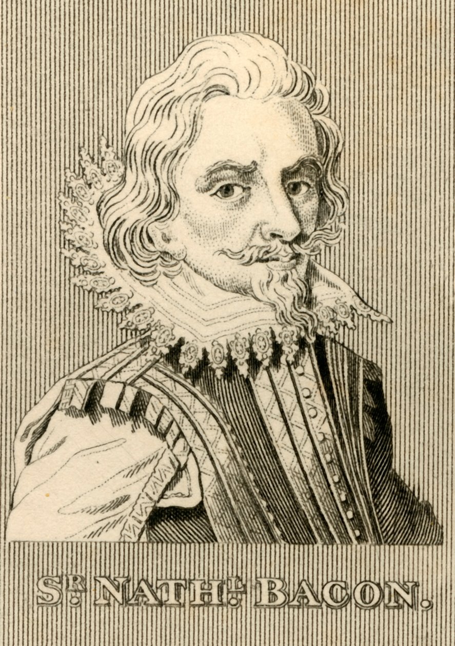 Sir Nathaniel Bacon, 1647-1676, 1830. alkotó: Unbekannt