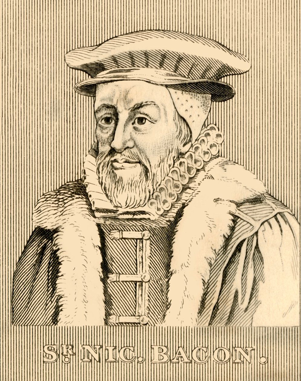 Sir Nicholas Bacon, 1510-1579, 1830. alkotó: Unbekannt