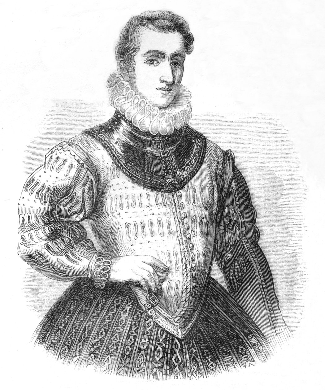 Sir Philip Sidney, 1845 alkotó: Unbekannt