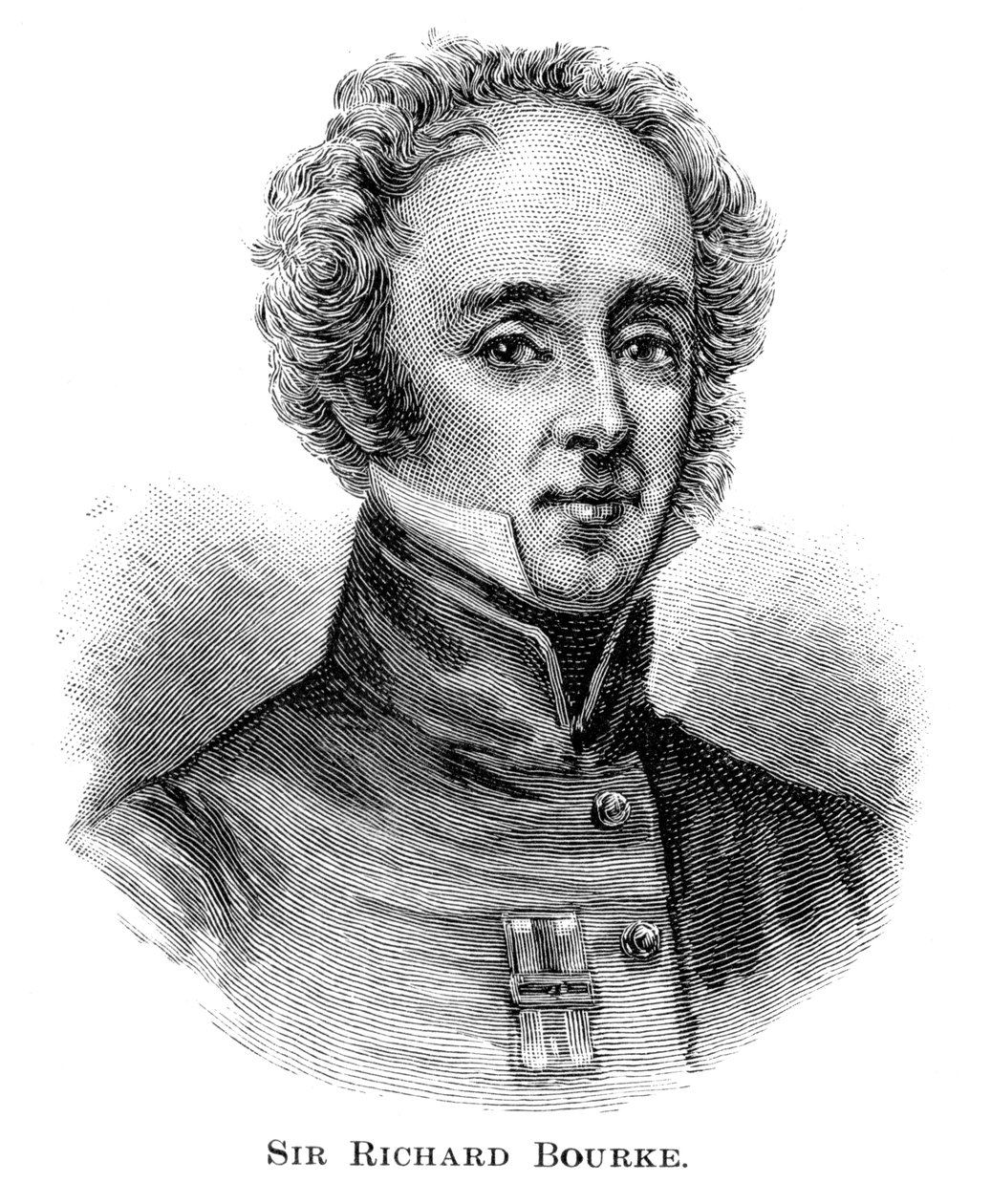 Sir Richard Bourke, Új-Dél-Wales kormányzója, 1886 alkotó: Unbekannt