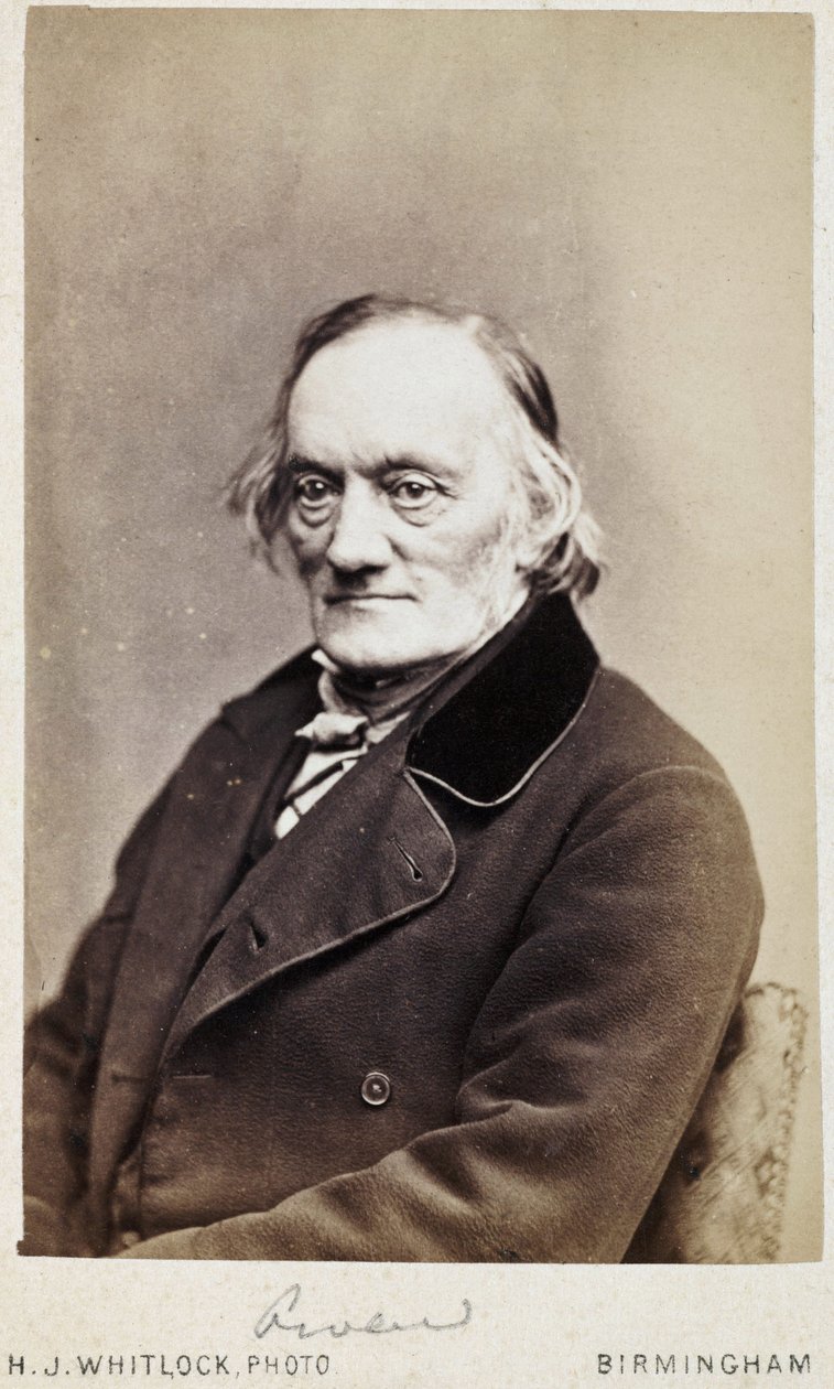 Sir Richard Owen angol természettudós és paleontológus, 1880 körül alkotó: Unbekannt
