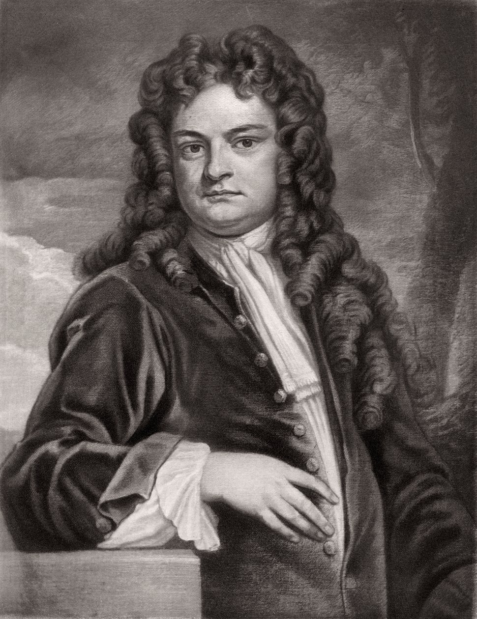 Sir Richard Steele ír író és politikus, 1711, 1906 alkotó: Unbekannt