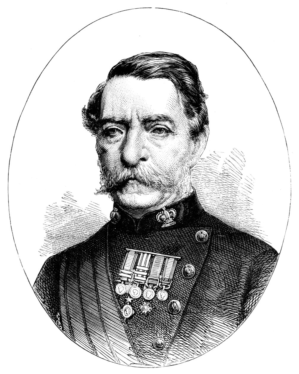 Sir Robert Napier 1791-1876, Napier Magdala Lord alkotó: Unbekannt