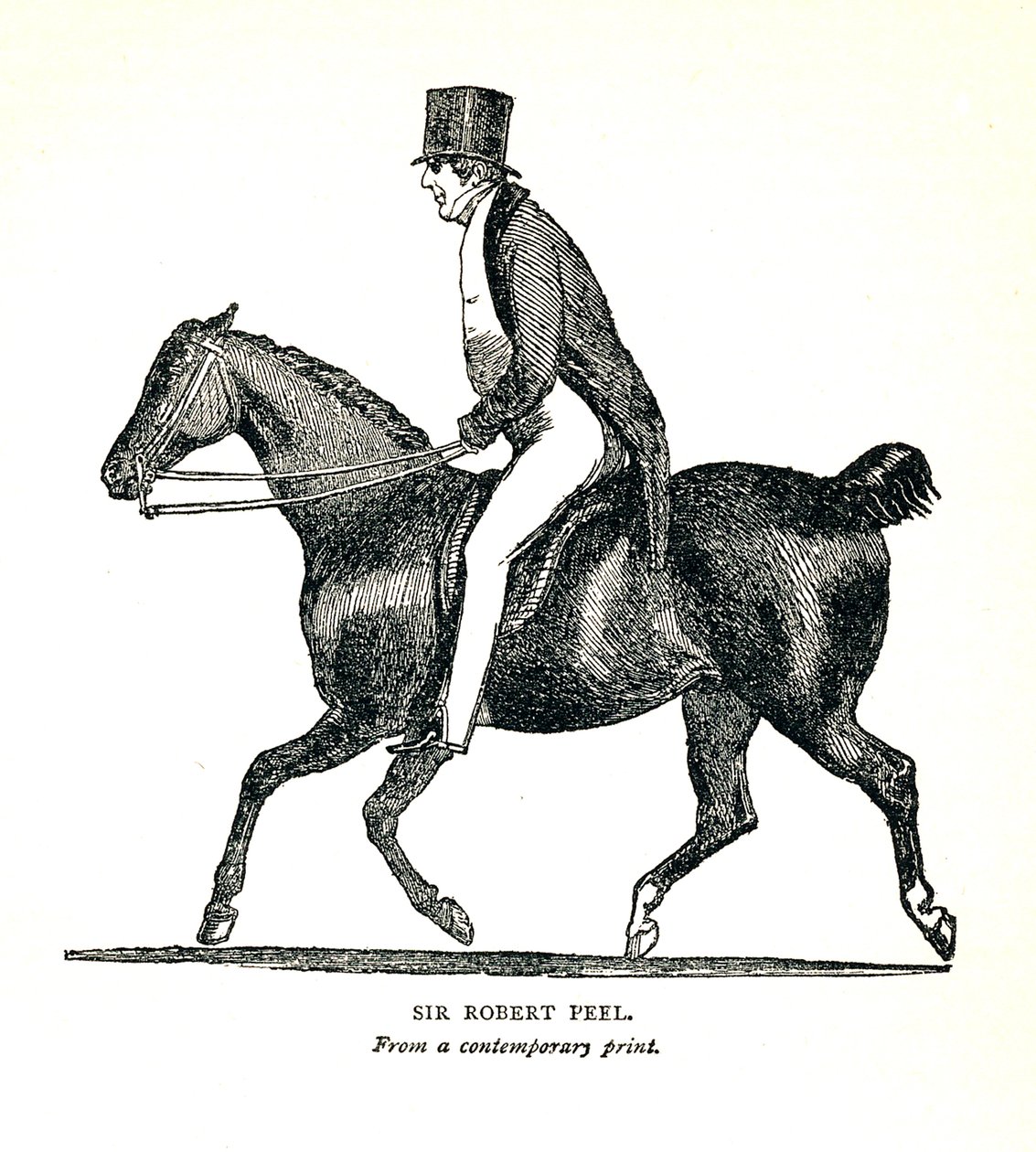 Sir Robert Peel, 1788-1850, brit konzervatív államférfi, 1893. alkotó: Unbekannt