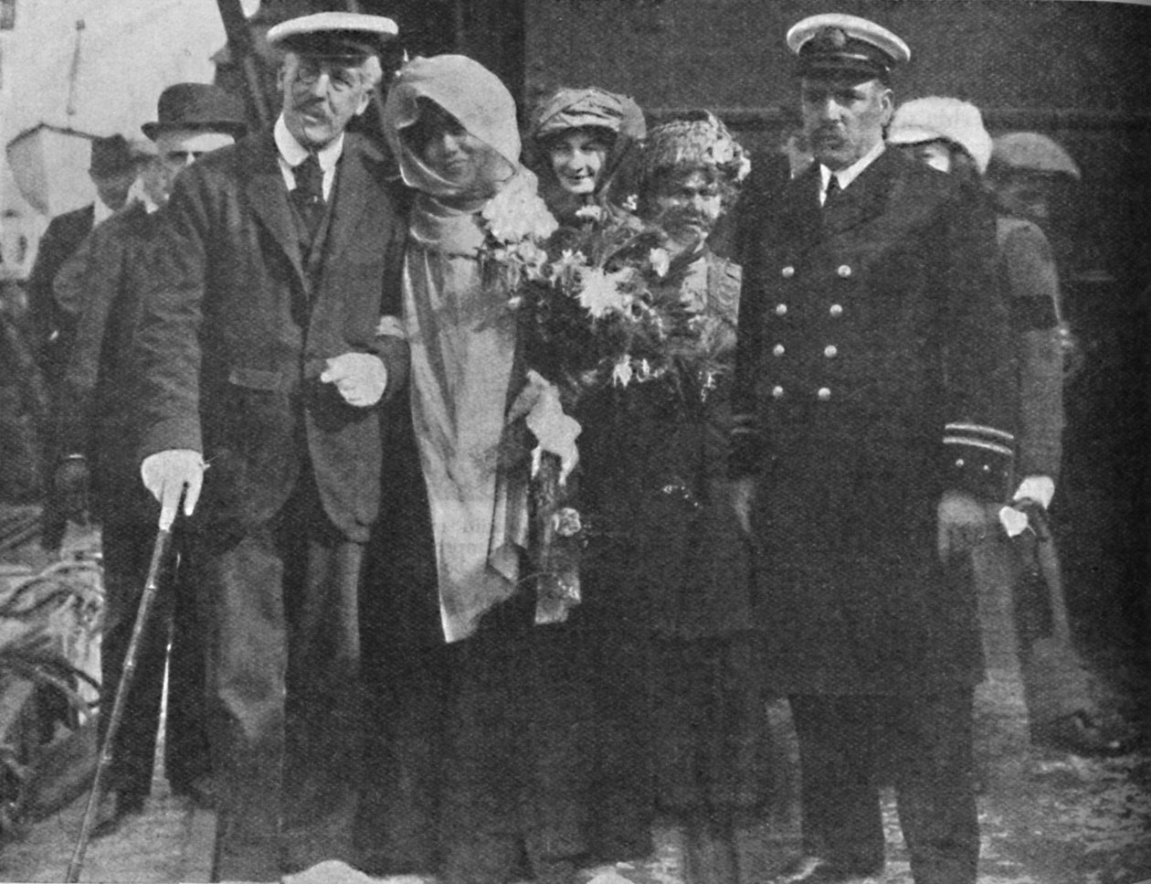 Sir Squire Bancroft és Madame Sarah Bernhardt, 1925 alkotó: Unbekannt