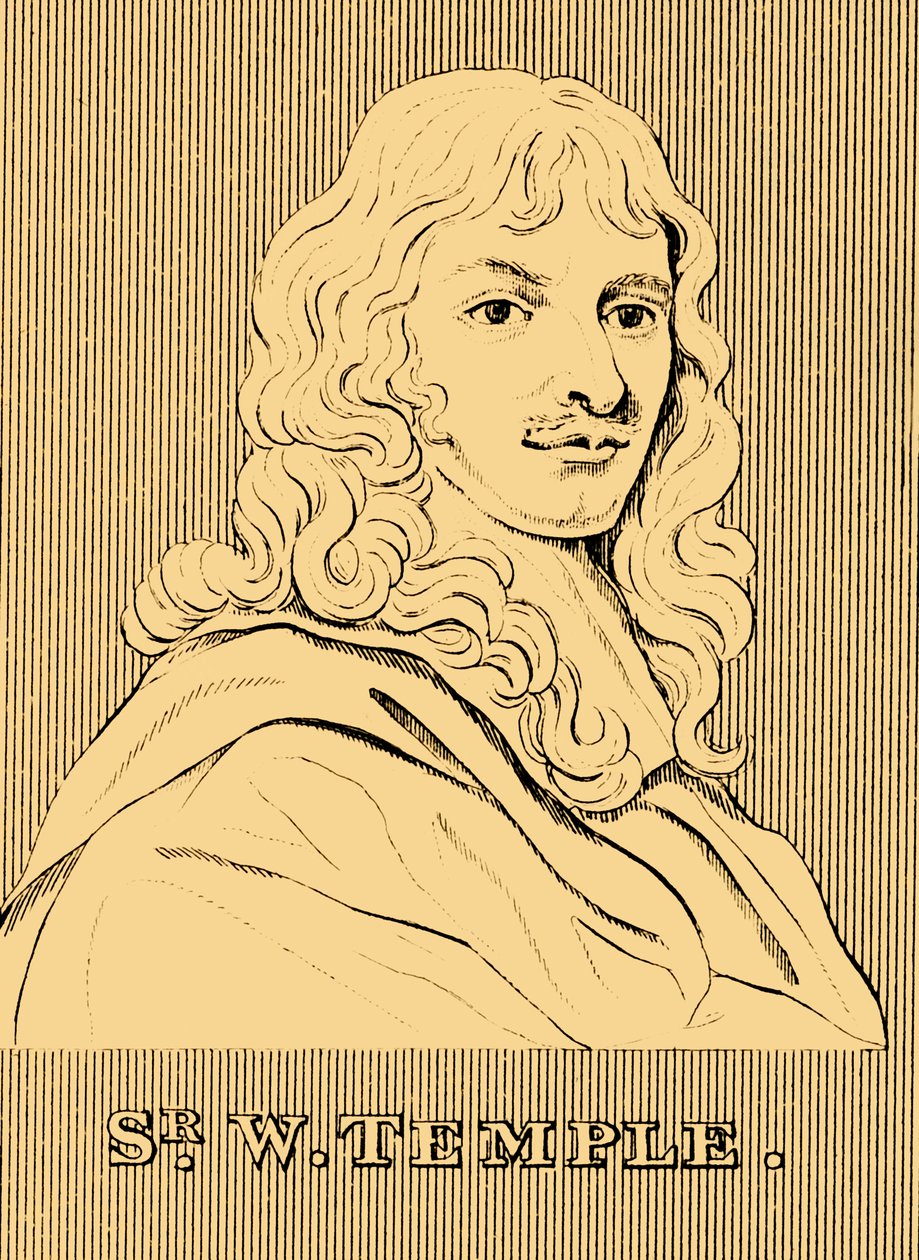 Sir W. Temple, 1628-1699, 1830. alkotó: Unbekannt