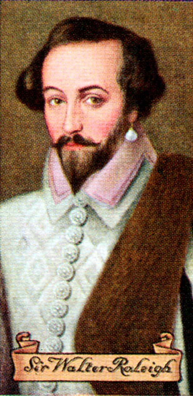 Sir Walter Raleigh, egy sor cigarettakártya, 1935 alkotó: Unbekannt