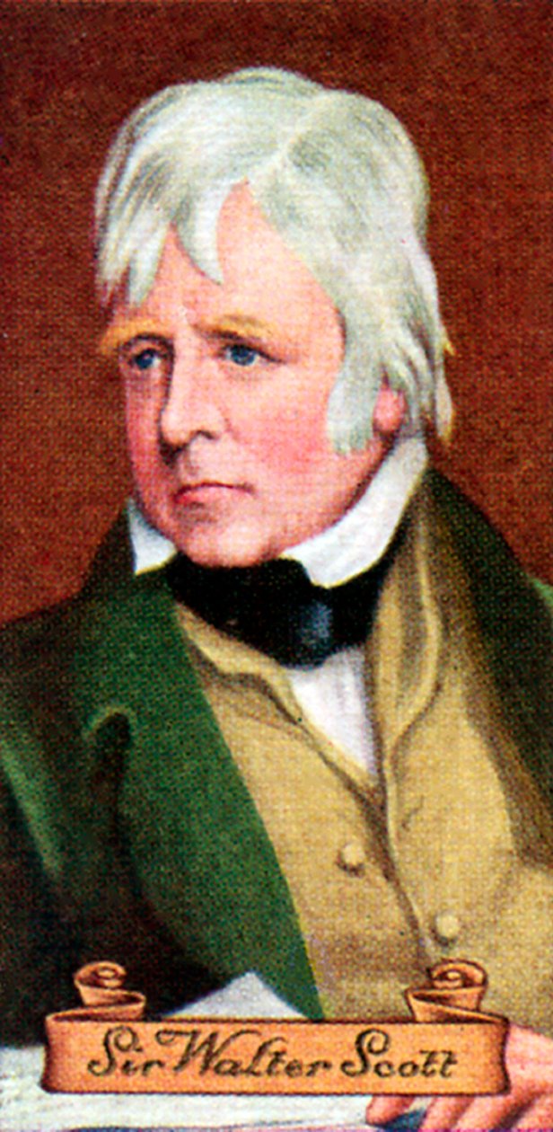 Sir Walter Scott, egy sor cigarettakártya, 1935 alkotó: Unbekannt