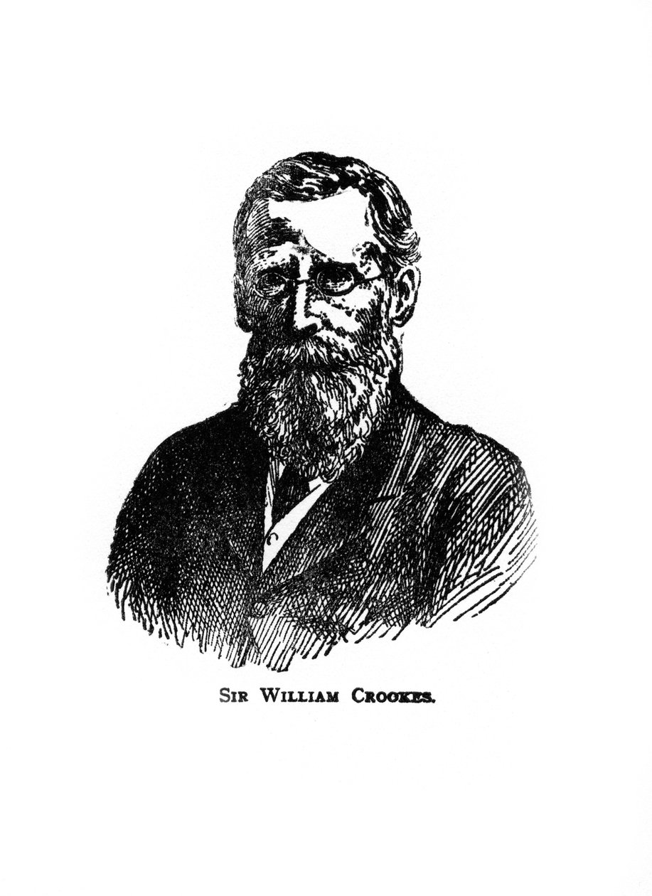 Sir William Crookes, angol kémikus és fizikus, XX. század alkotó: Unbekannt