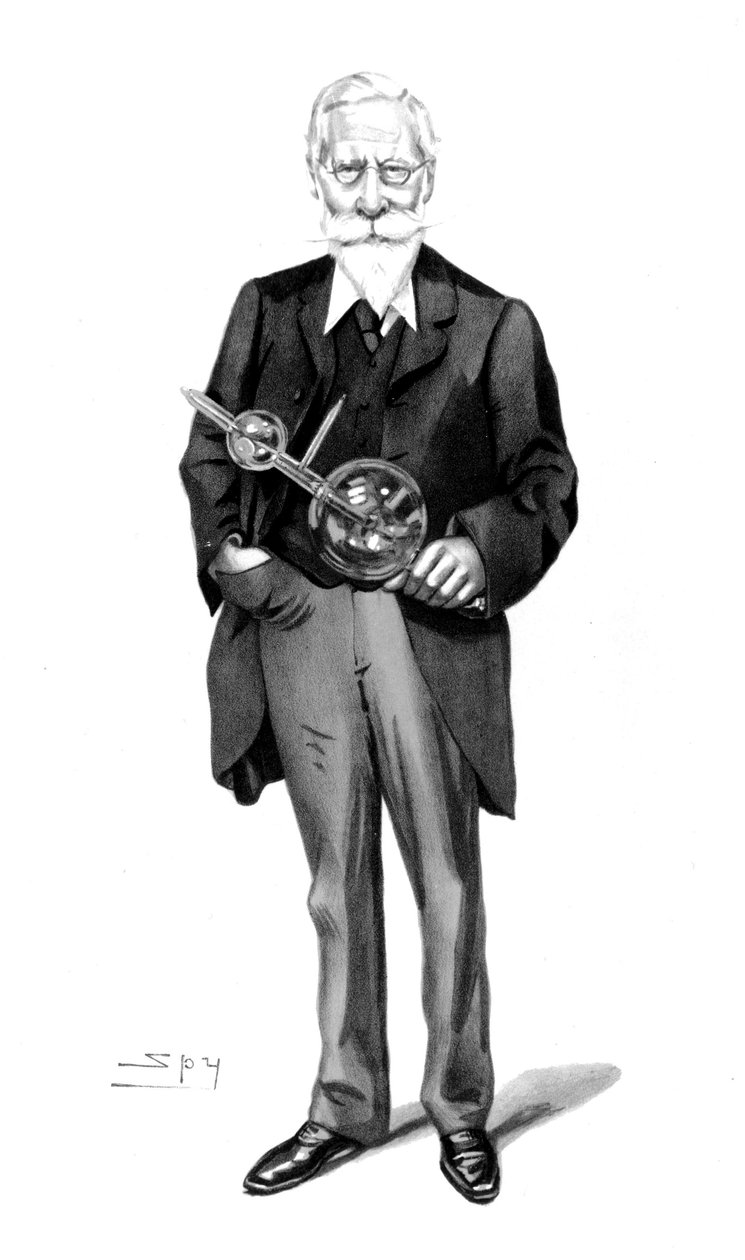Sir William Crookes, angol fizikus és kémikus, 1900-as évek alkotó: Unbekannt
